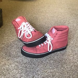 Pink High Top Vans